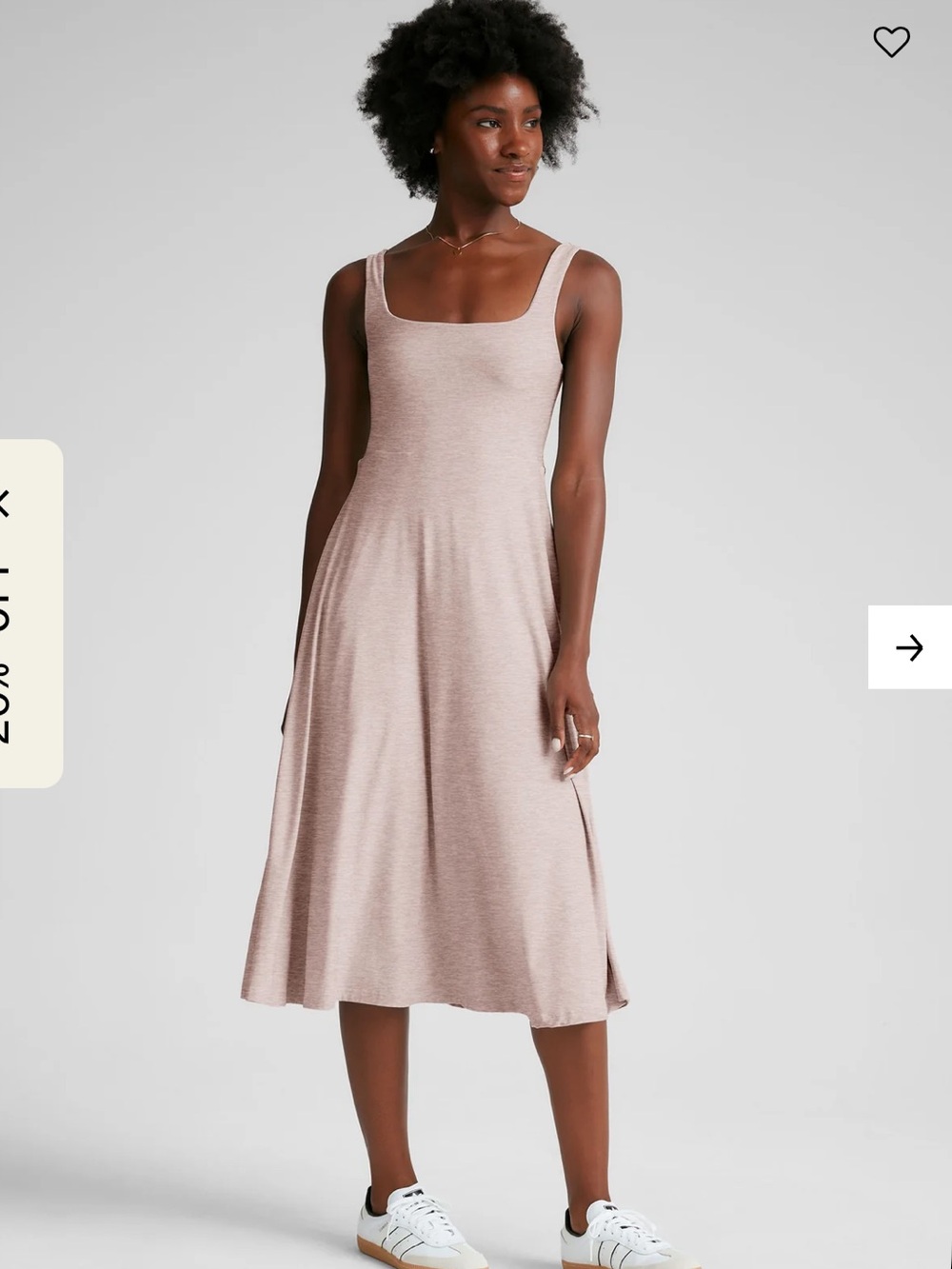 Beyond Yoga Featherweight At The Ready Square Neck Dress